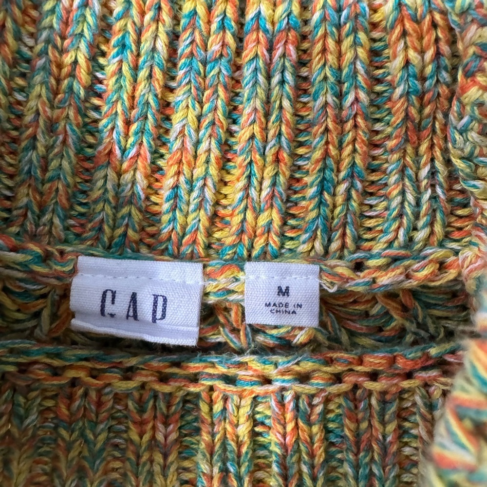 GAP Multicolor Cowl Neck Sweater - Picture 2 of 4